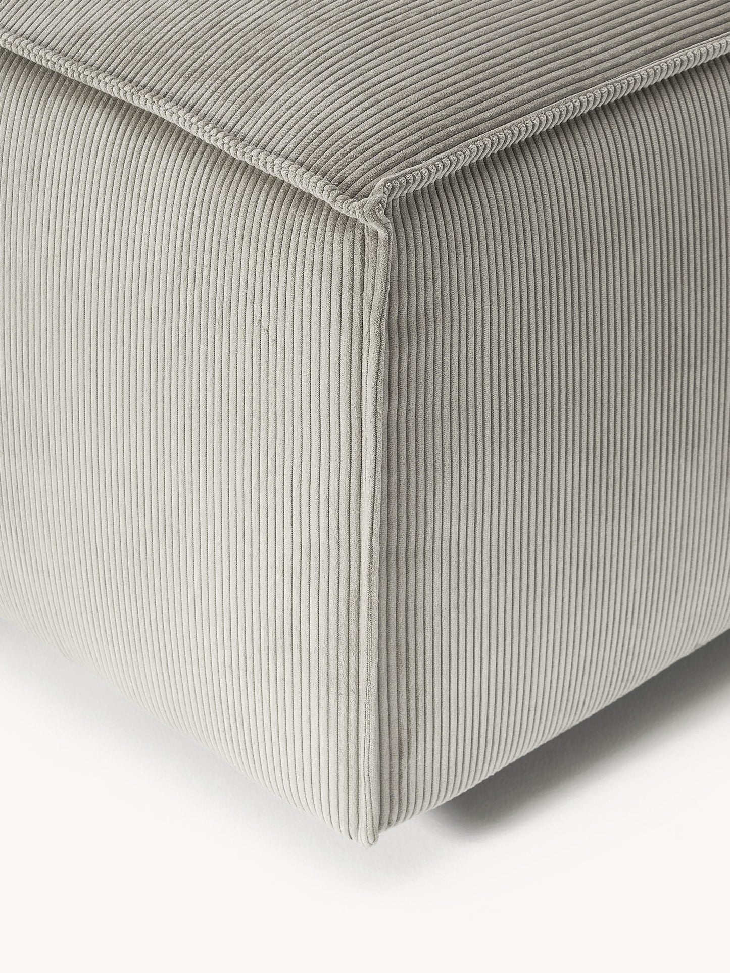 Sofa-Hocker Lennon aus Cord