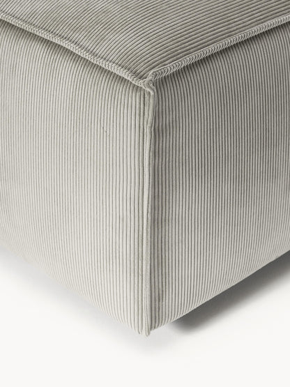 Sofa-Hocker Lennon aus Cord