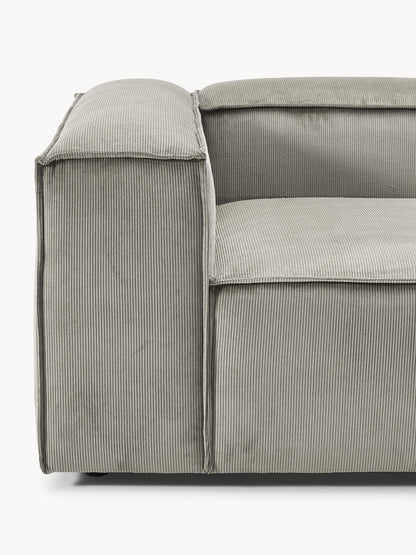 Modulare Ottomane Lennon aus Cord