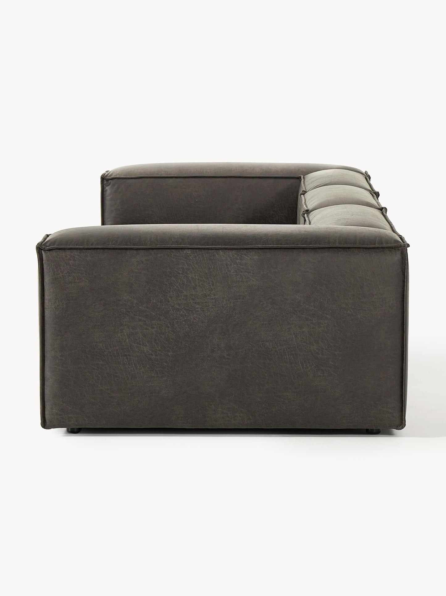 Modulares Sofa Lennon (4-Sitzer) aus Leder