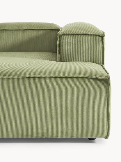 Modulares Ecksofa Lennon (4-Sitzer) aus Cord