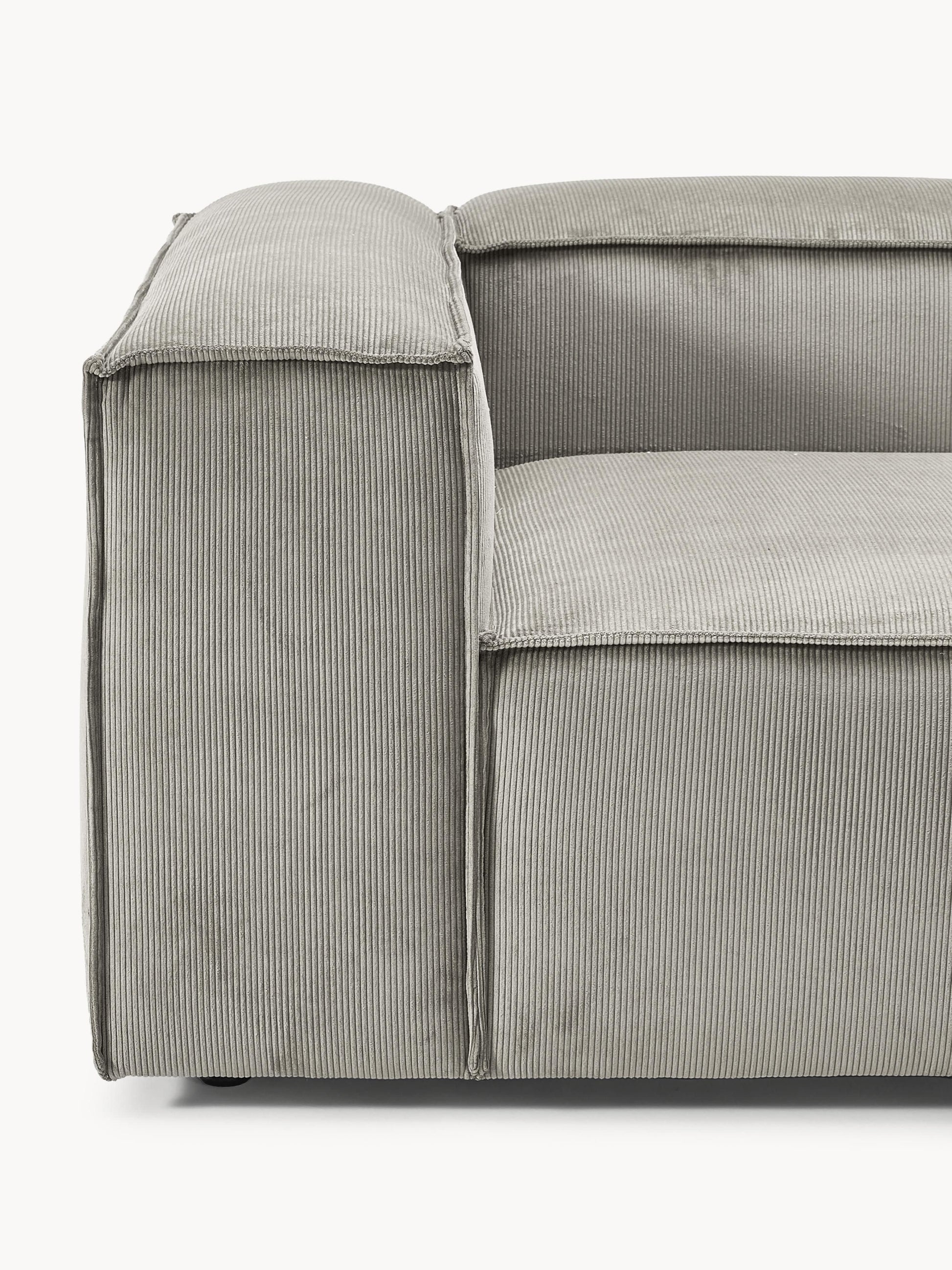 Modulares Sofa Lennon (3-Sitzer) aus Cord