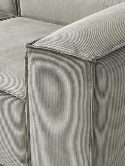Modulares Sofa Lennon (3-Sitzer) aus Cord
