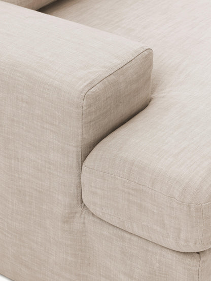 Modulares XL Sofa Russell mit abnehmbaren Bezügen