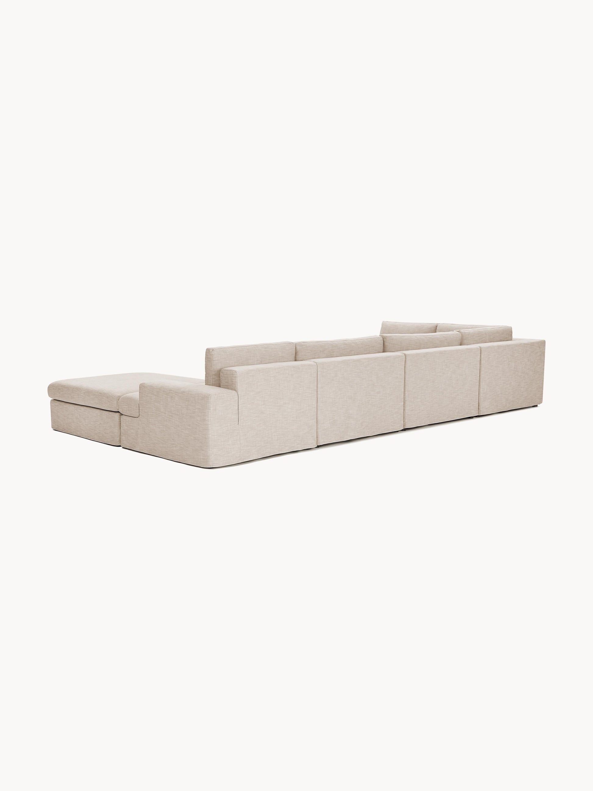 Modulares XL Sofa Russell mit abnehmbaren Bezügen