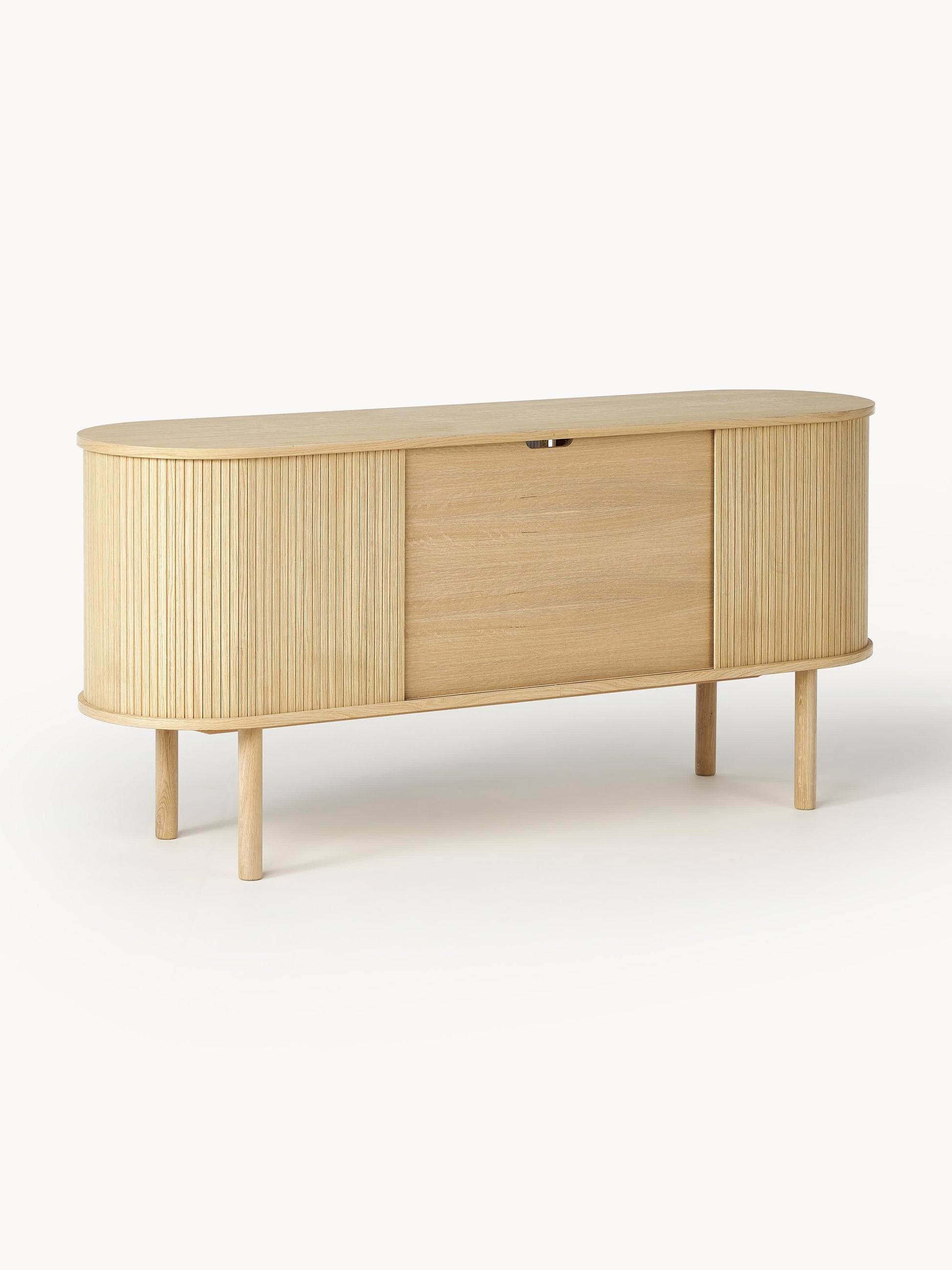 Sideboard Calary mit geriffelter Front