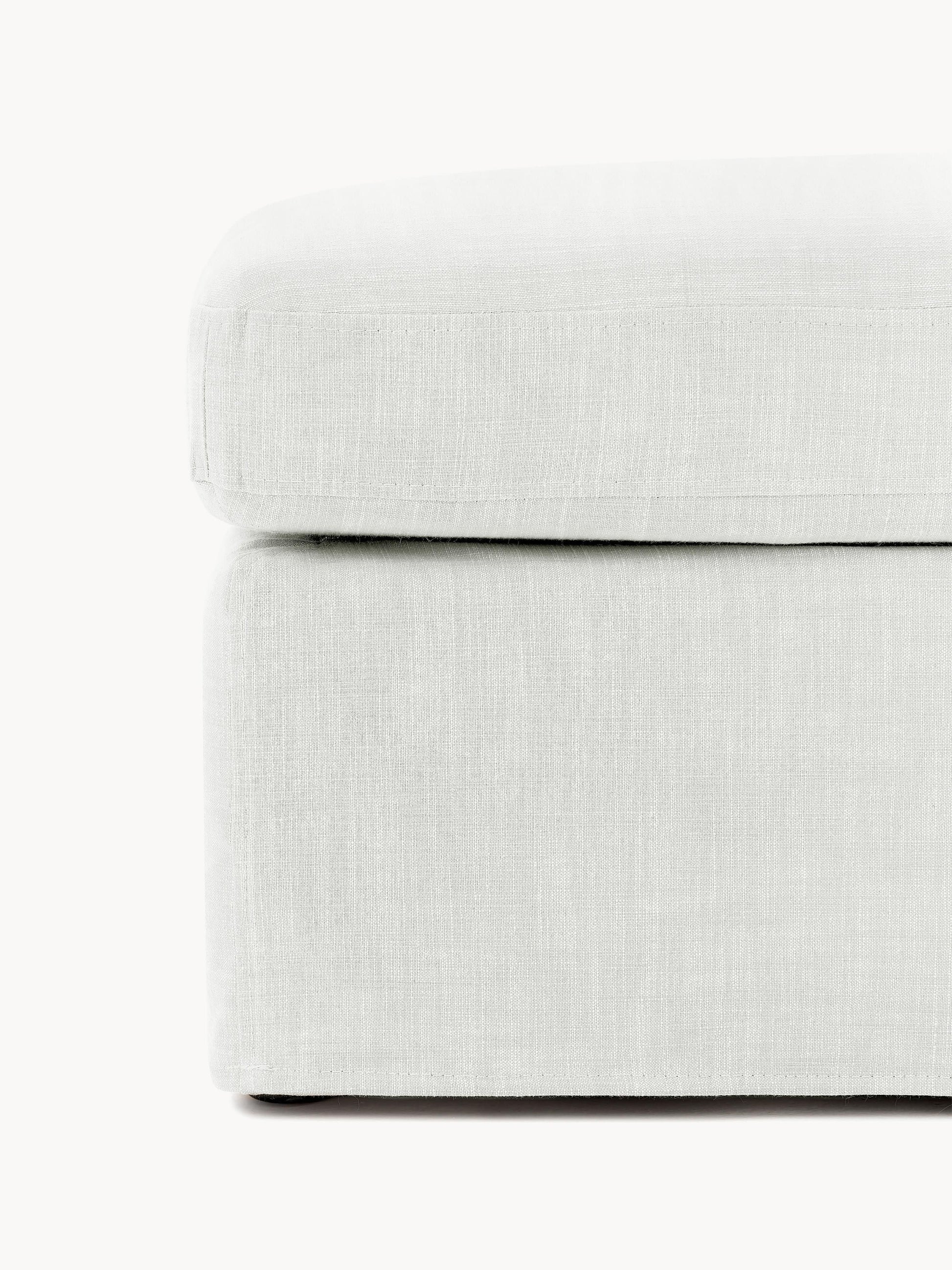 Sofa-Hocker Russell mit abnehmbaren Bezügen