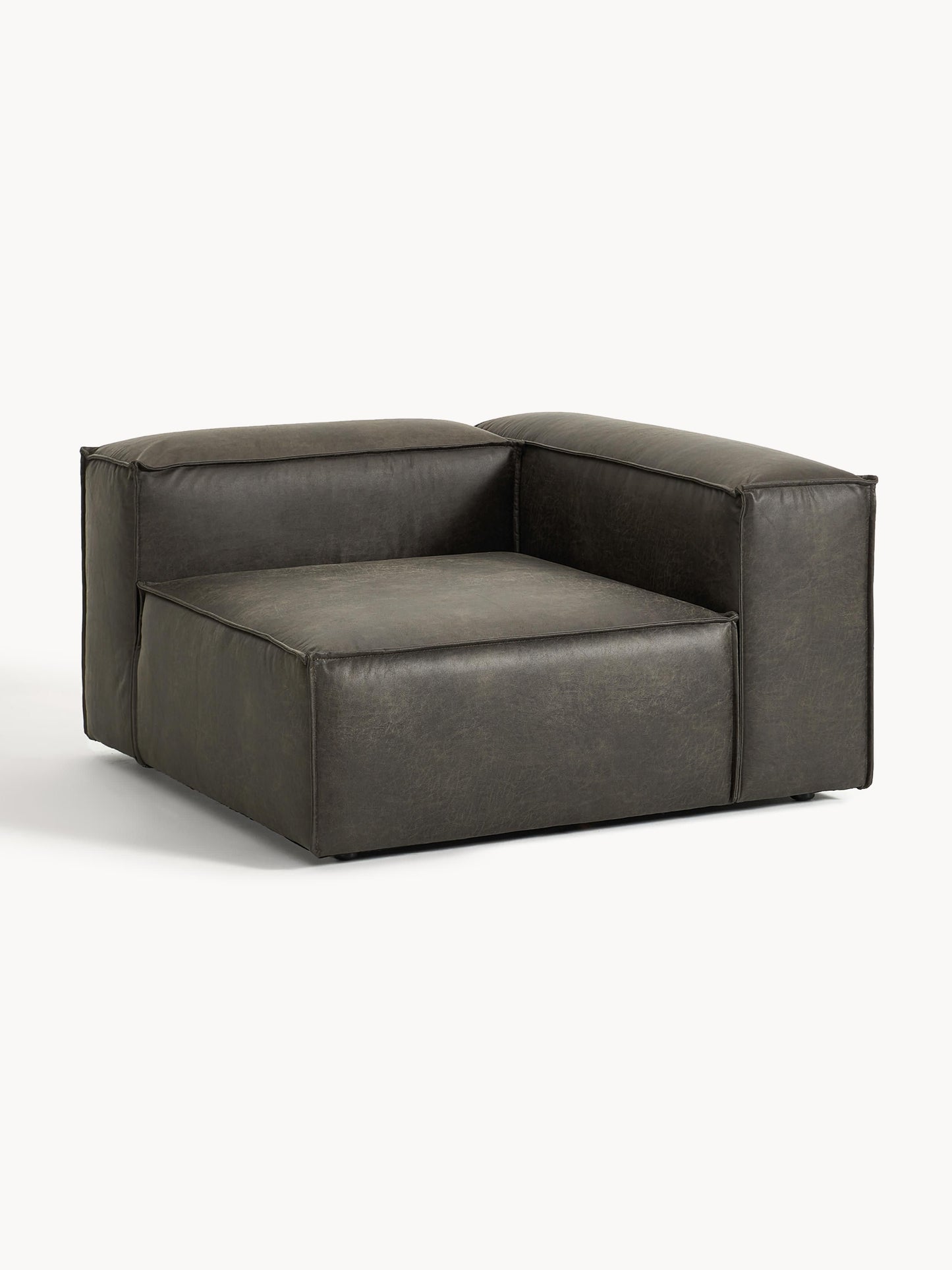Eckmodul Lennon aus Leder