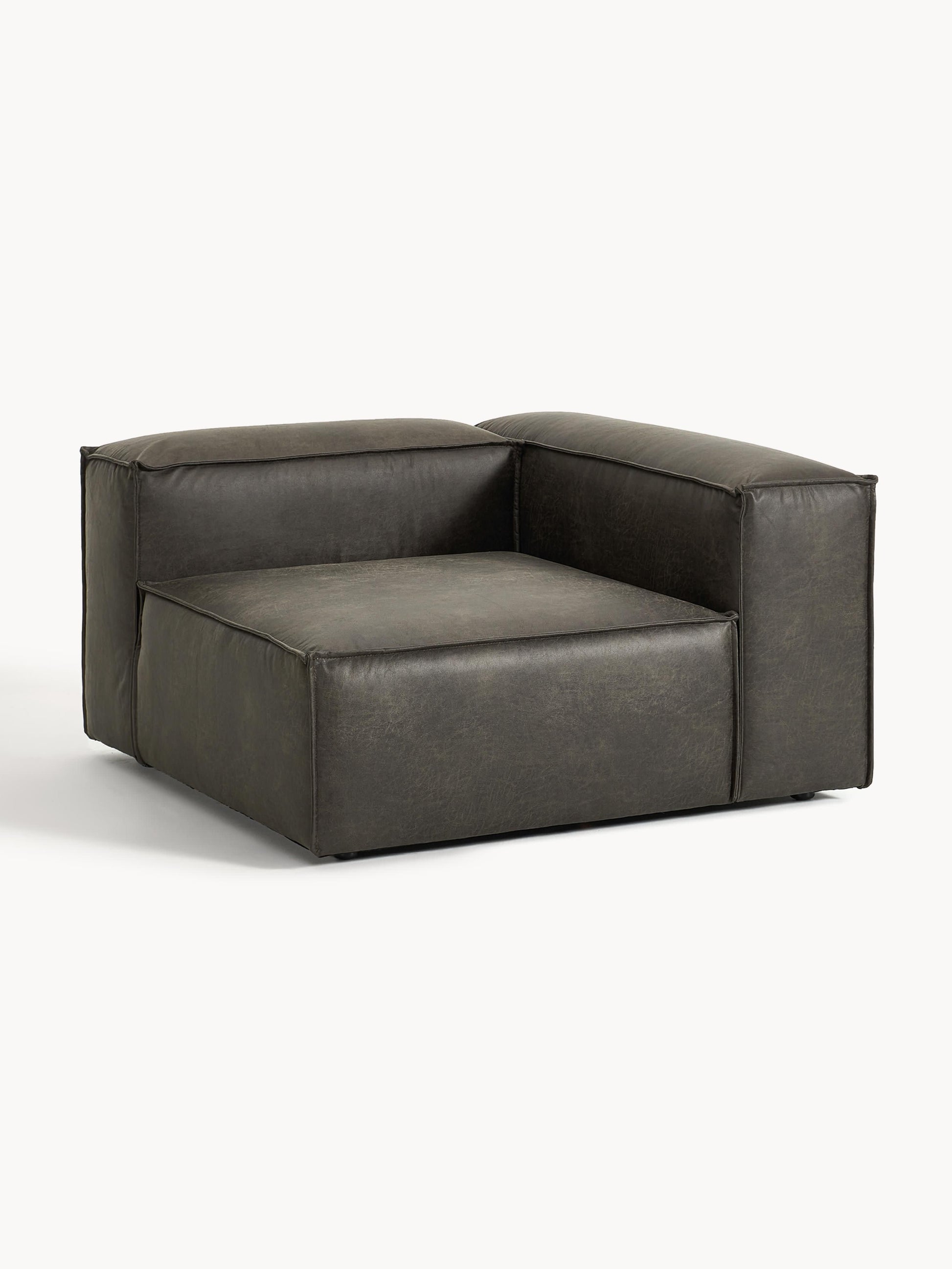 Eckmodul Lennon aus Leder
