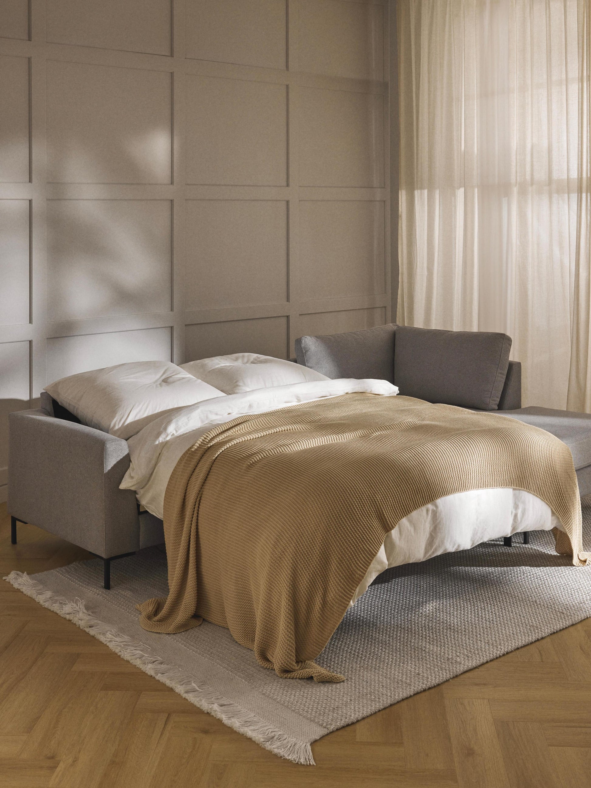 Schlafsofa Luna mit Matratze, 3-Sitzer