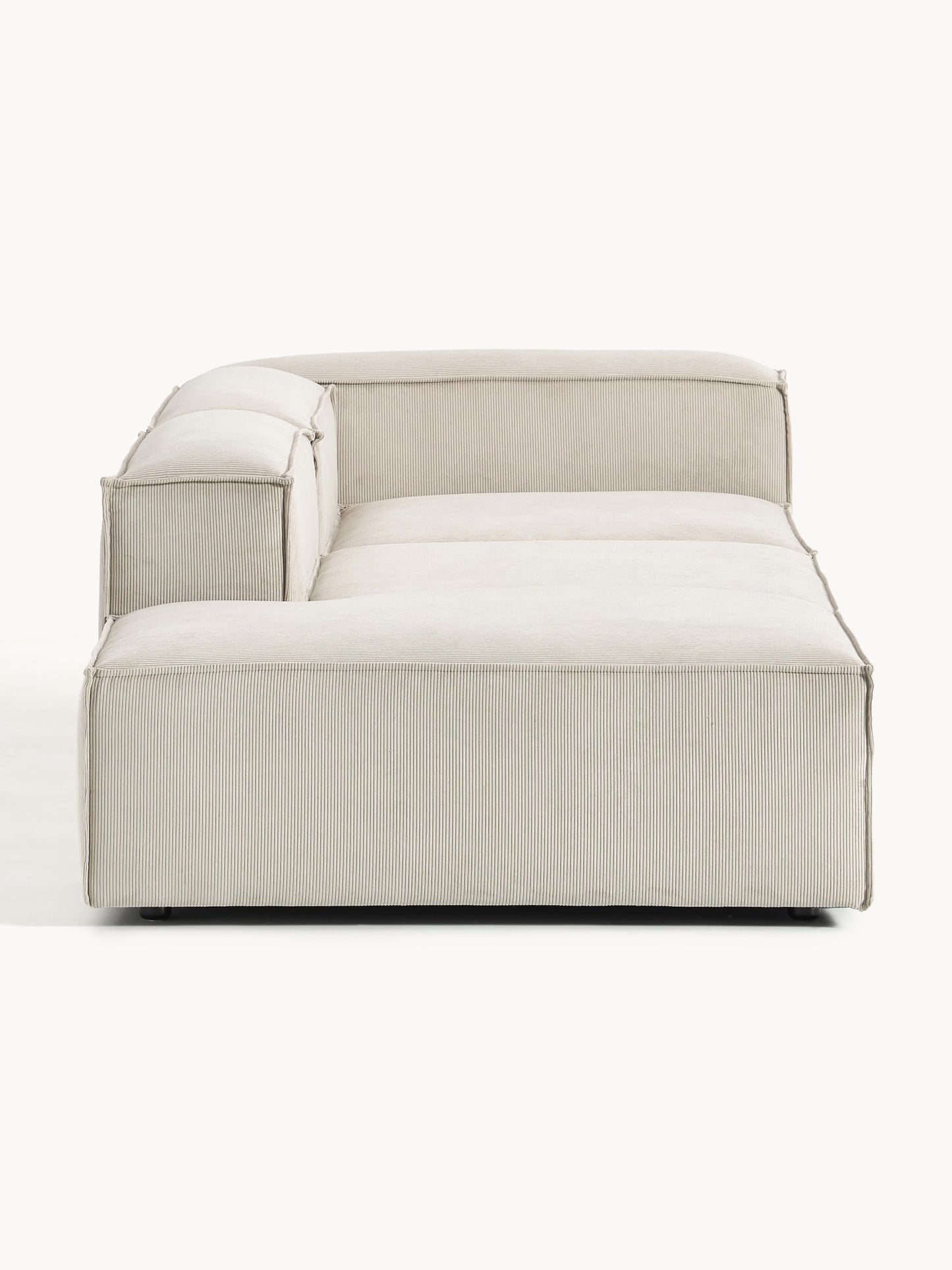 Modulare Ottomane Lennon aus Cord