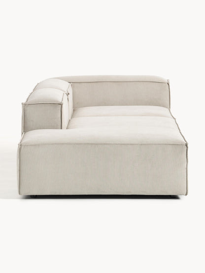 Modulare Ottomane Lennon aus Cord