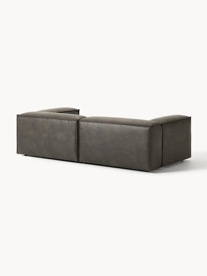 Modulares Sofa Lennon (3-Sitzer) aus Leder