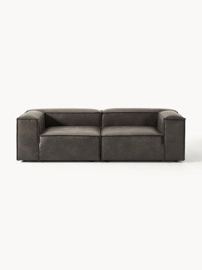 Galeriebild 1 - Modulares Sofa Lennon (3-Sitzer) aus Leder