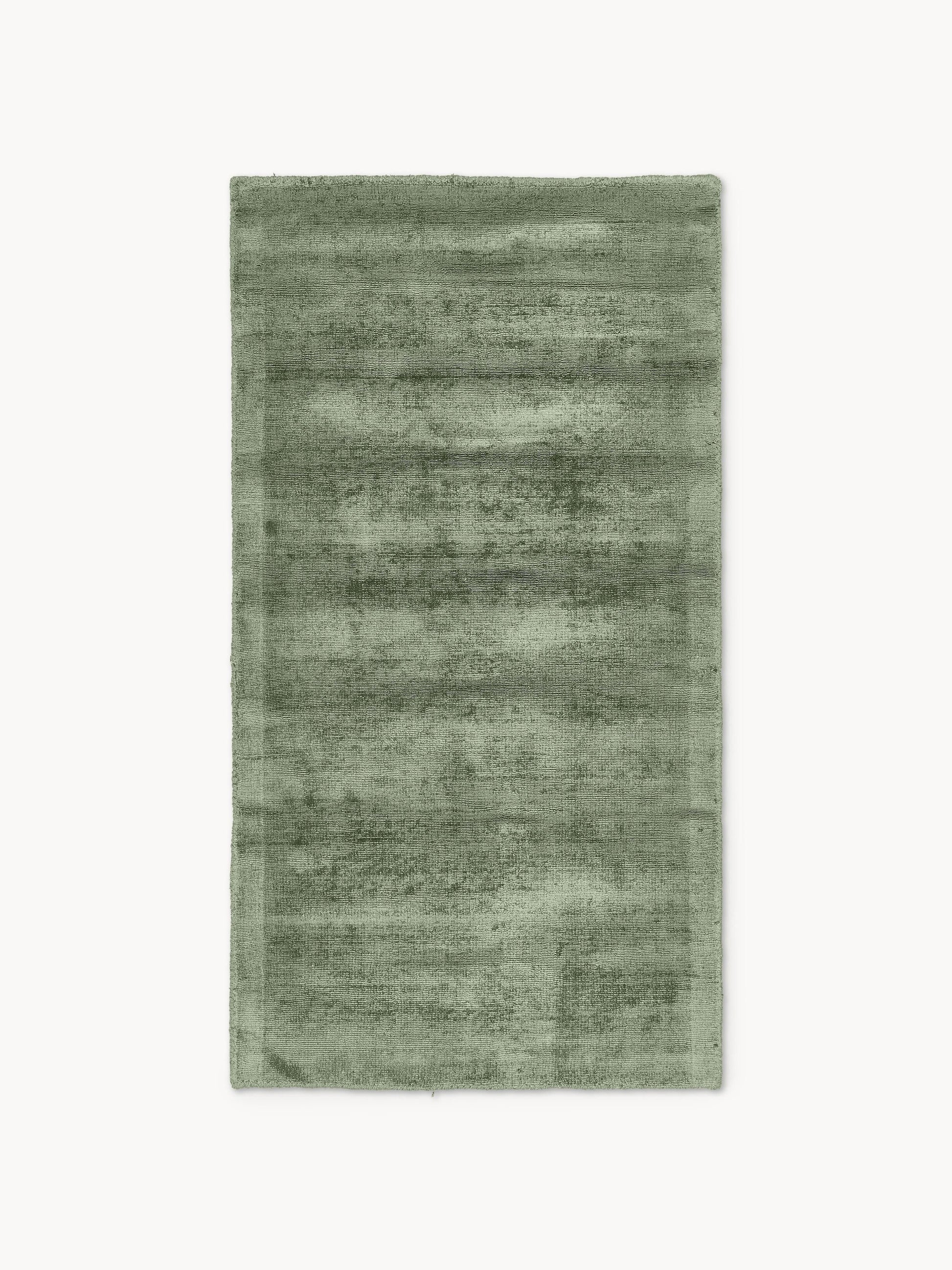 Galeriebild 1 - Handgewebter Viskoseteppich Jane