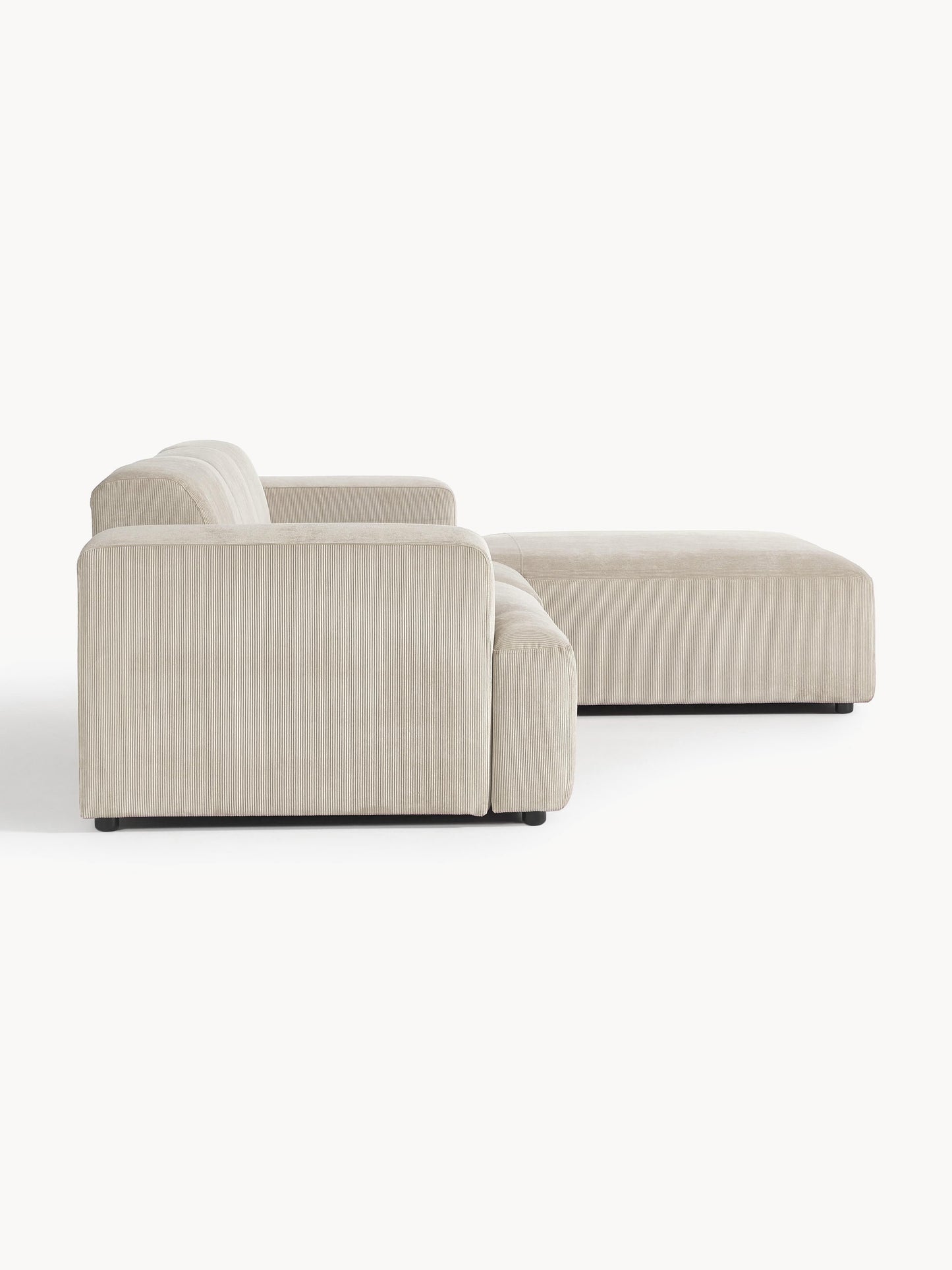 Cord-Ecksofa Melva (4-Sitzer)