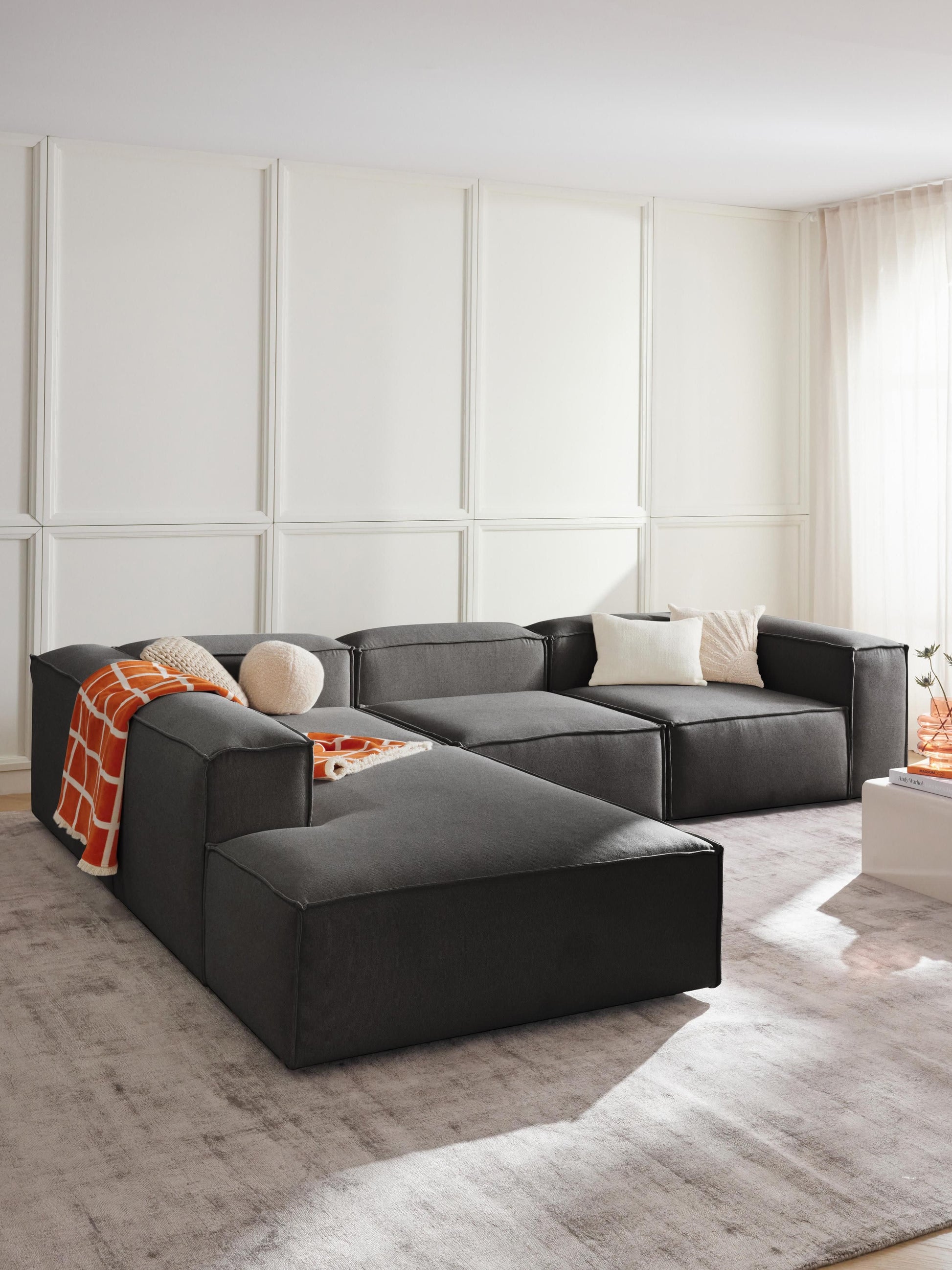 Modulares XL-Ecksofa Lennon (4-Sitzer)