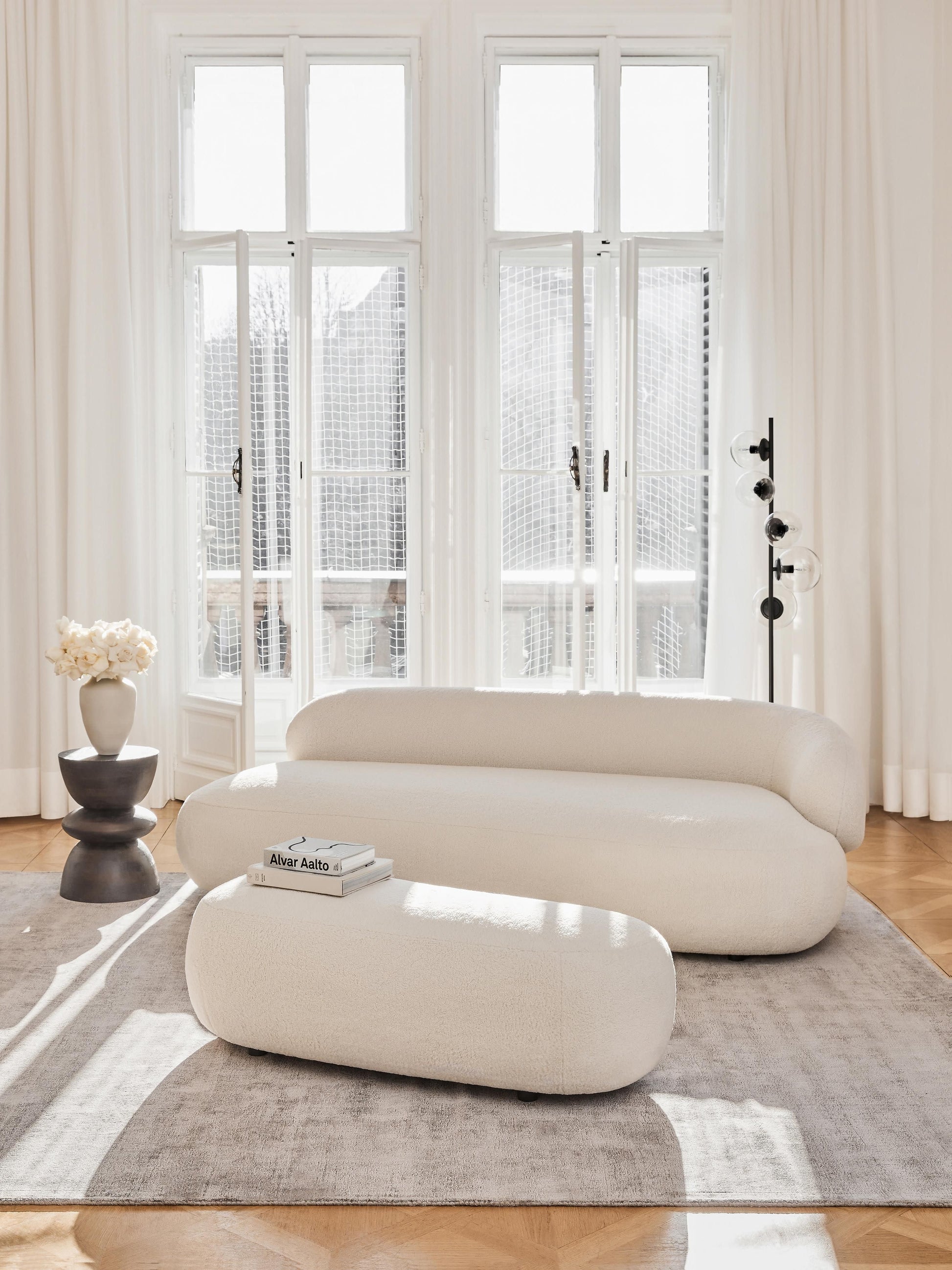 Teddy-Sofa Alba (3-Sitzer)