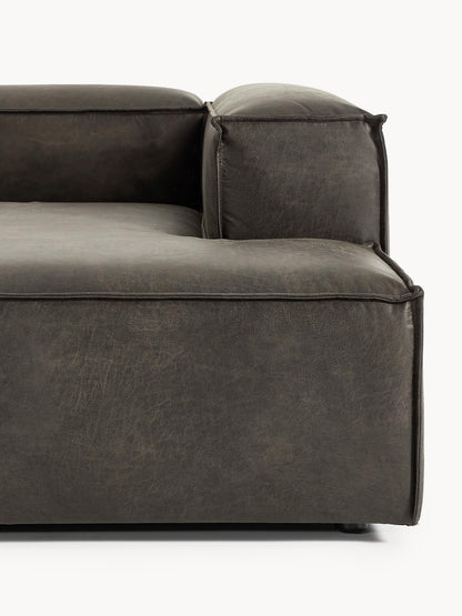 Modulares XL Sofa Lennon aus Leder