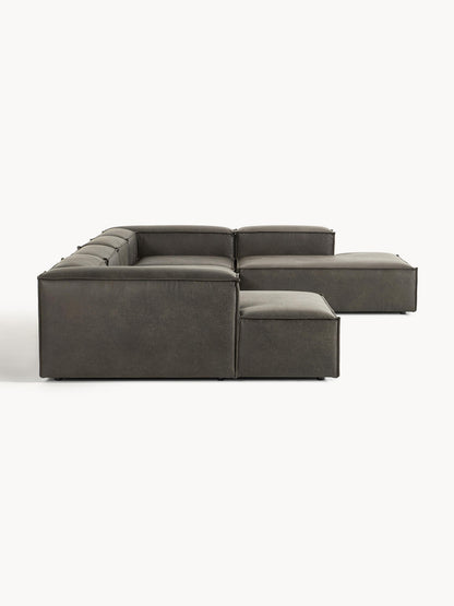 Modulares XL Sofa Lennon aus Leder