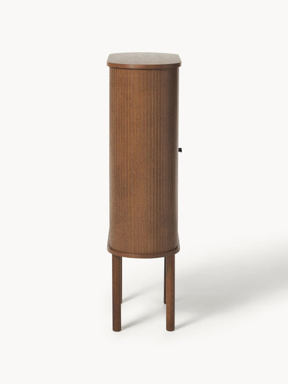 Highboard Calary mit geriffelter Front