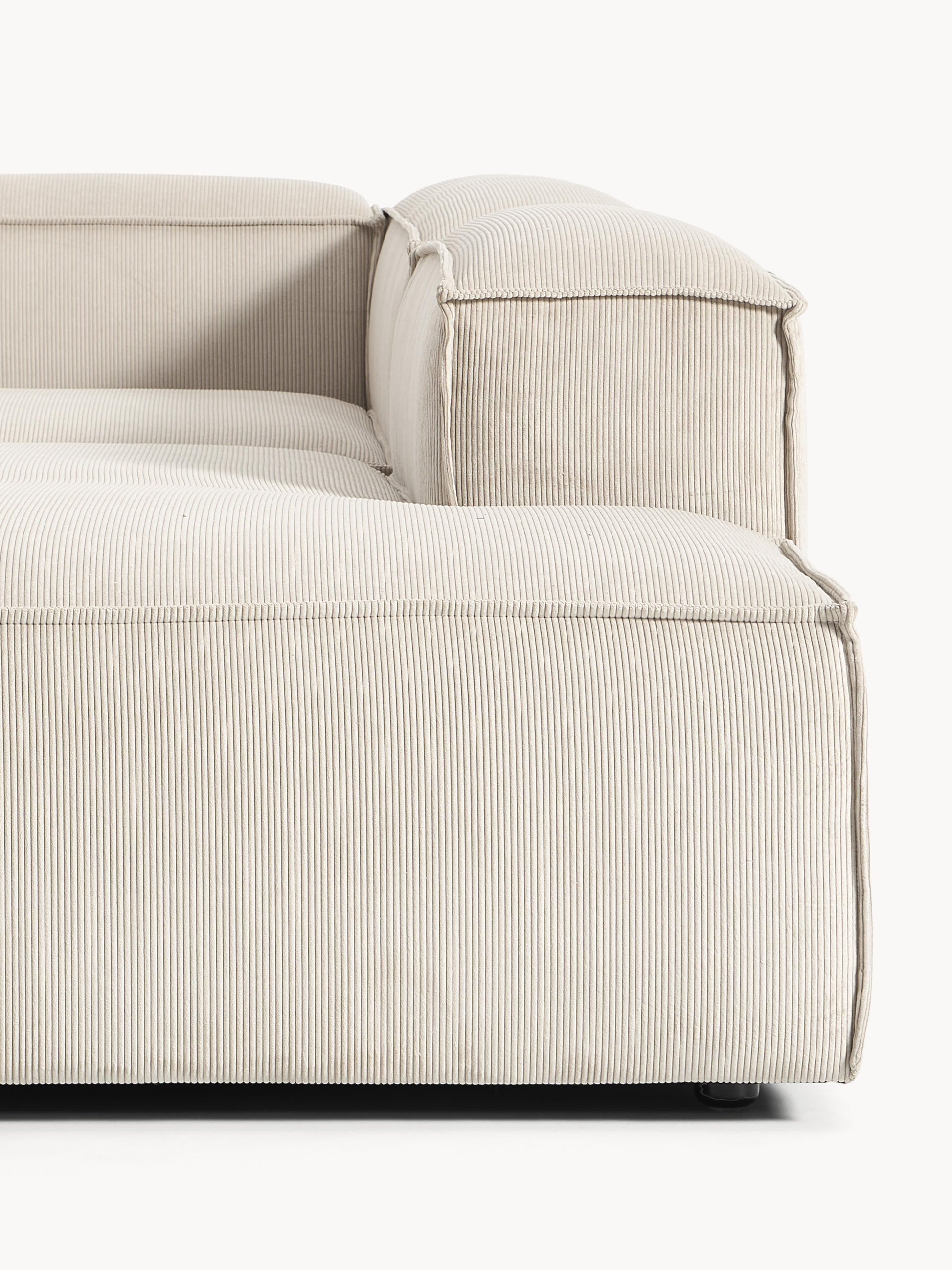 Modulares XL Sofa Lennon aus Cord