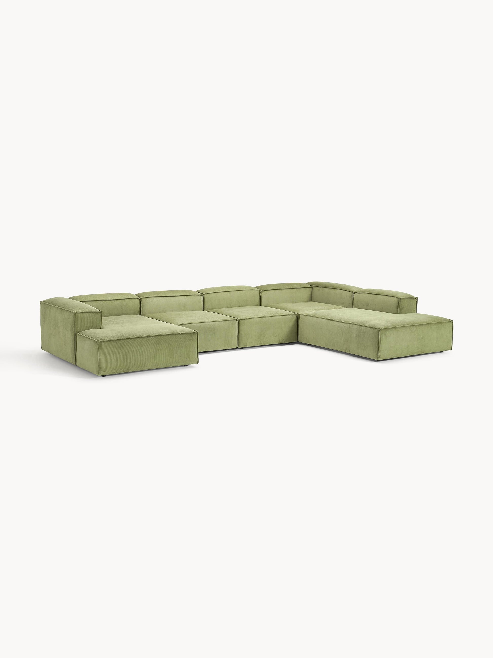 Modulares XL Sofa Lennon aus Cord