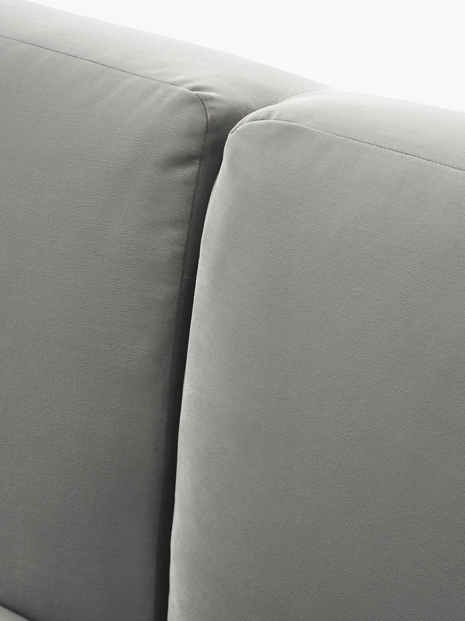 Samt-Schlafsofa Fluente (3-Sitzer)