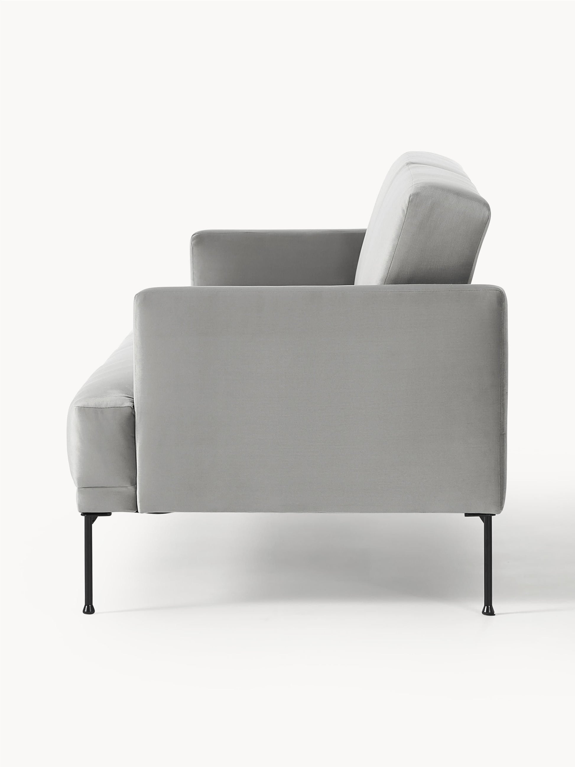 Samt-Schlafsofa Fluente (3-Sitzer)