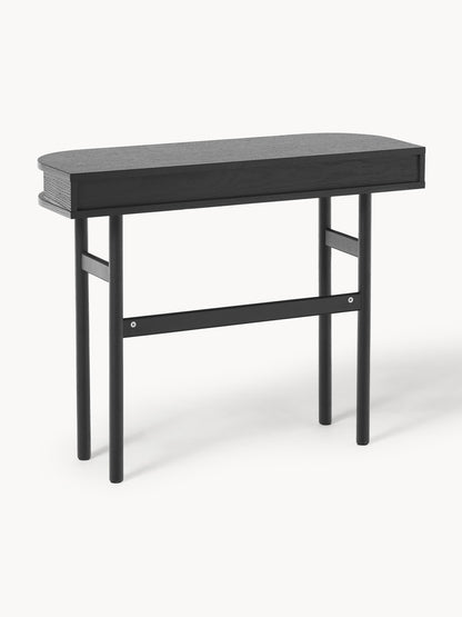 Konsole Calary mit geriffelter Front