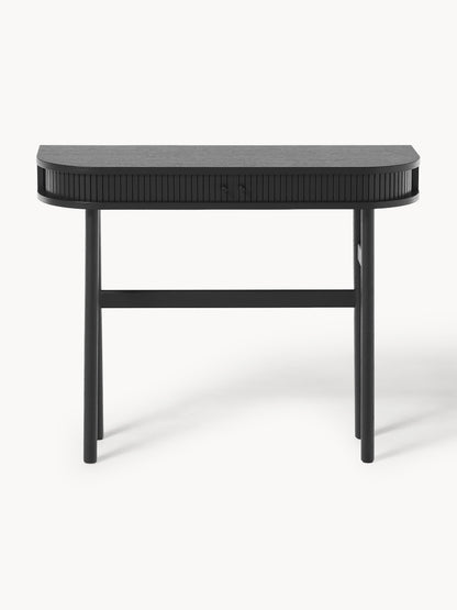 Konsole Calary mit geriffelter Front