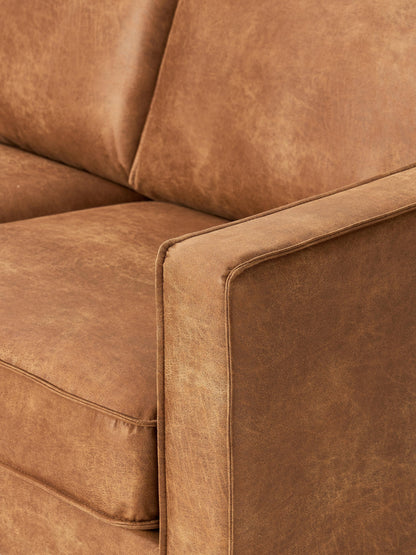Ecksofa Hunter aus Leder (4-Sitzer)
