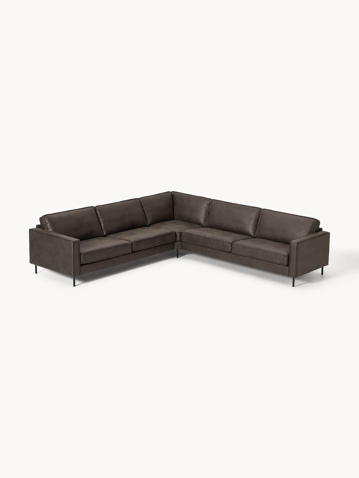 Galeriebild 1 - XL-Leder-Ecksofa Hunter