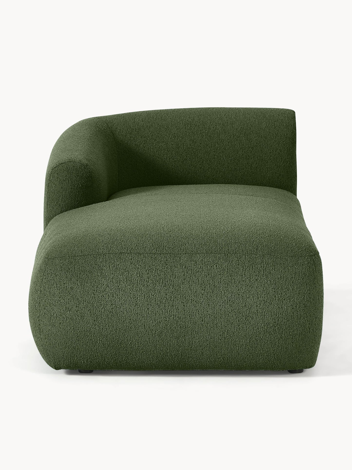 Bouclé-Chaise-Eckmodul Sofia