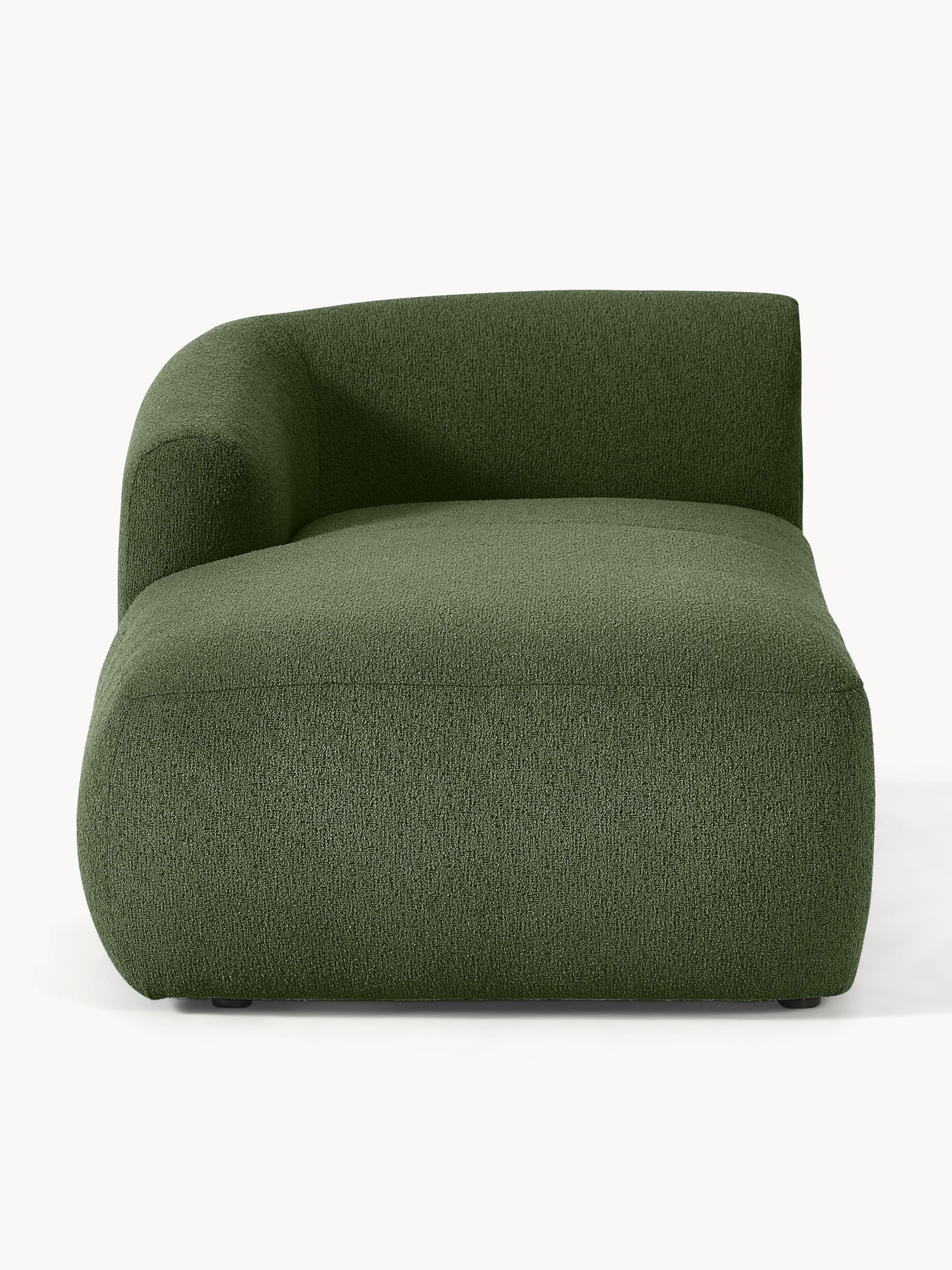 Bouclé-Chaise-Eckmodul Sofia