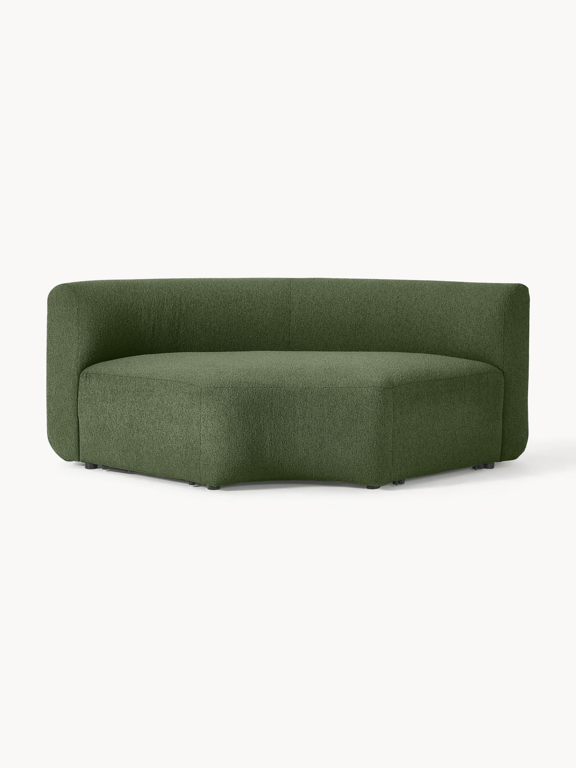 Galeriebild 1 - Rundes Bouclé-Eckmodul Sofia