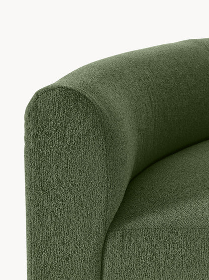 Rundes Bouclé-Eckmodul Sofia