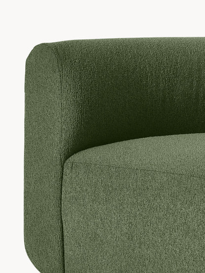 Rundes Bouclé-Eckmodul Sofia