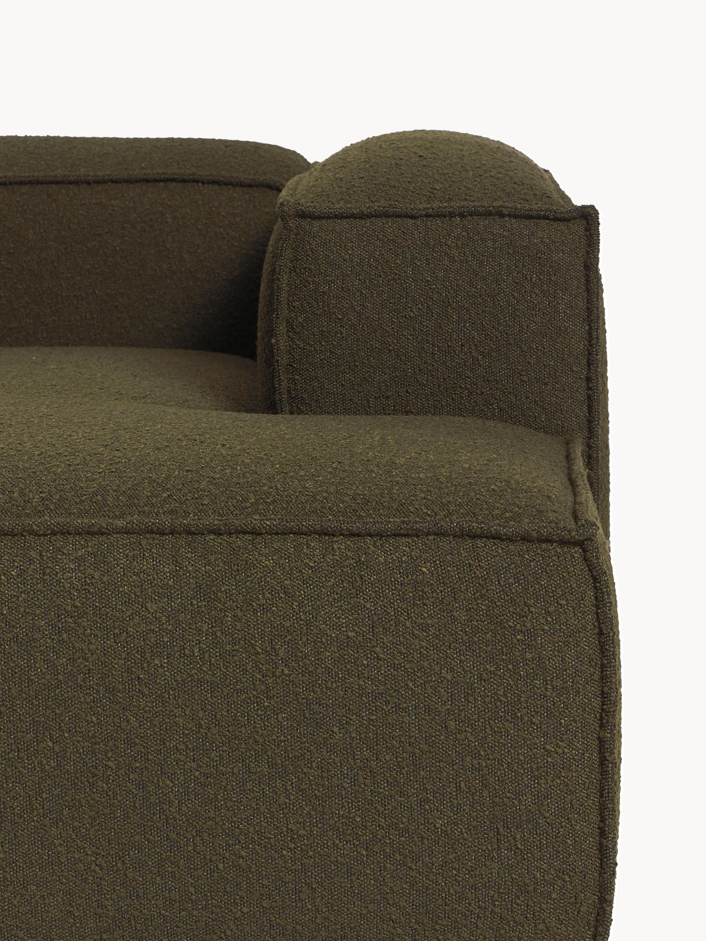 Modulares Bouclé-Ecksofa Lennon (4-Sitzer)