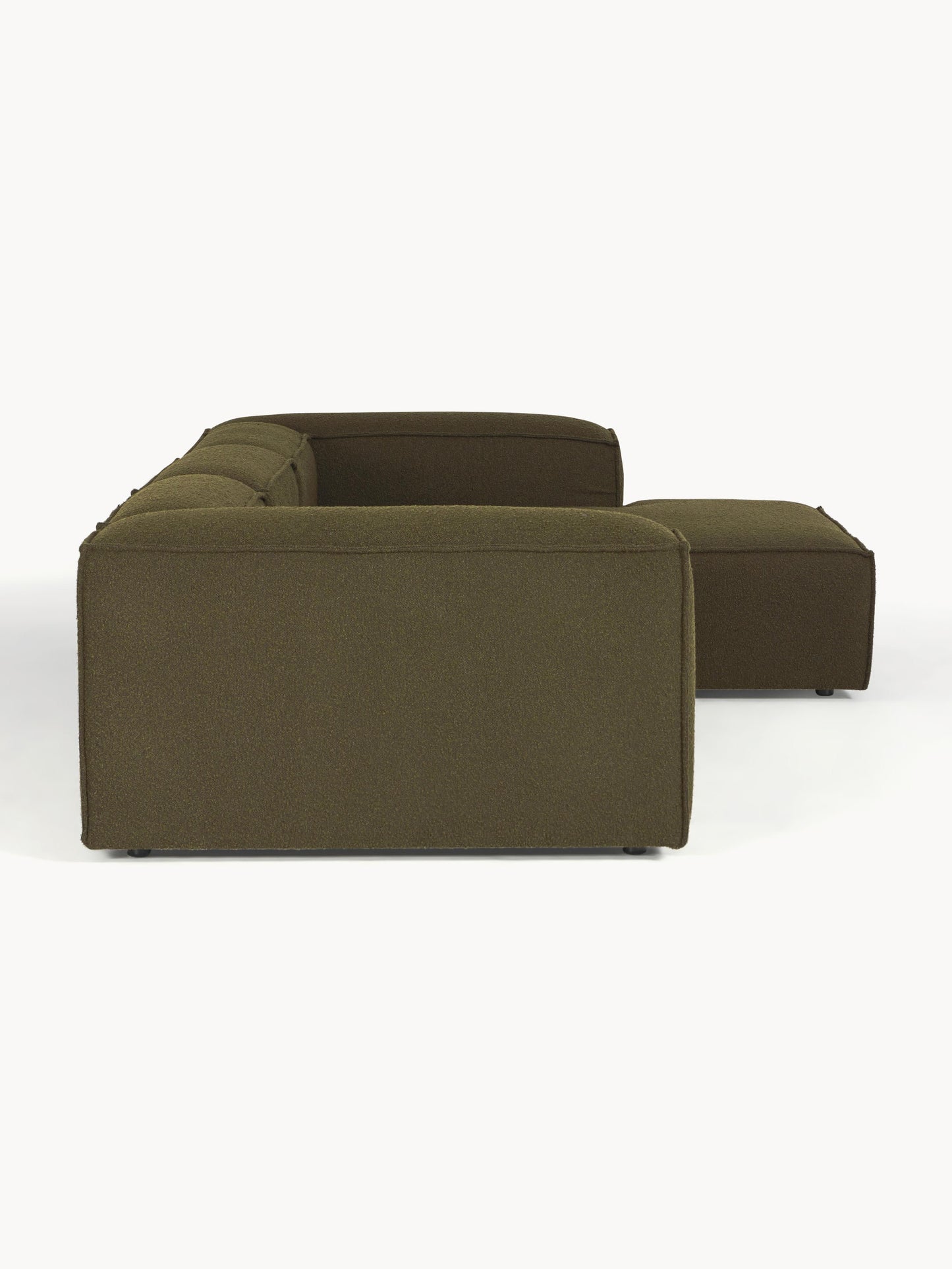 Modulares Bouclé-Ecksofa Lennon (4-Sitzer)