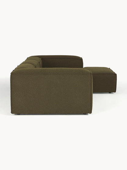 Modulares Bouclé-Ecksofa Lennon (4-Sitzer)
