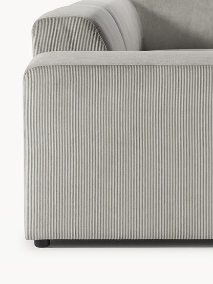 Cord-Ecksofa Melva (4-Sitzer)