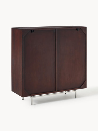 Highboard Scarlett mit Spiegelglas-Türen