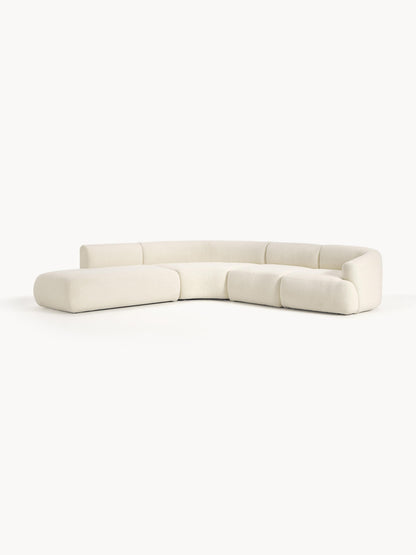 Modulares Teddy-Ecksofa Sofia (4-Sitzer)