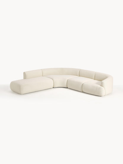 Modulares Teddy-Ecksofa Sofia (4-Sitzer)