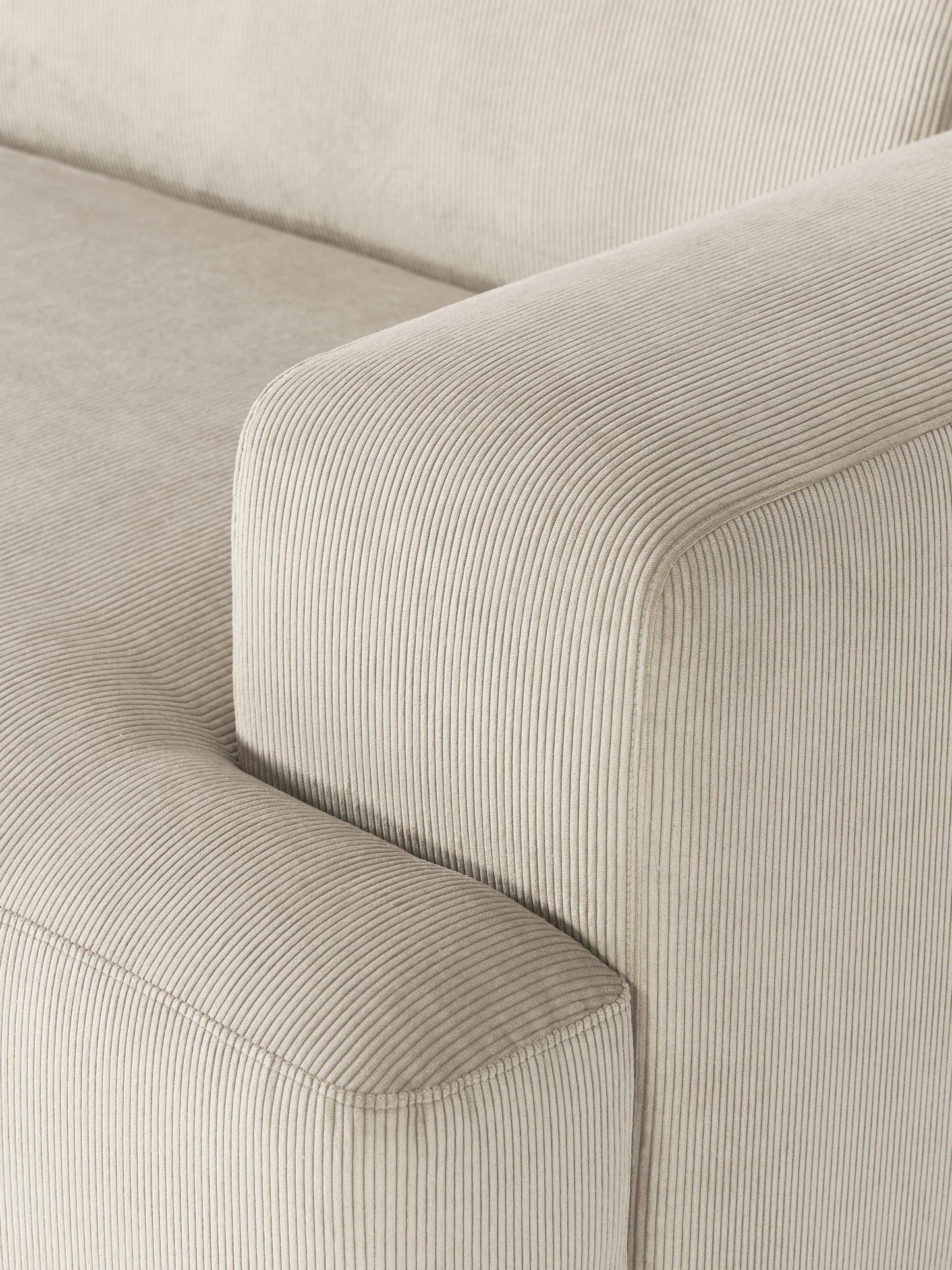 Cord-Sofa Melva (4-Sitzer)