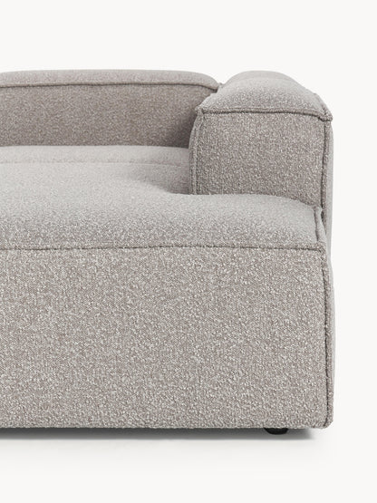 Modulares XL-Ecksofa Lennon (4-Sitzer) aus Bouclé
