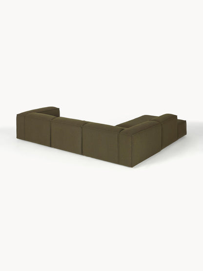 Modulares XL-Ecksofa Lennon (4-Sitzer) aus Bouclé