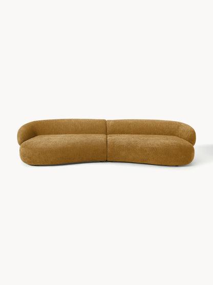 Galeriebild 1 - Sofa Alba (4-Sitzer) aus Teddy-Bouclé