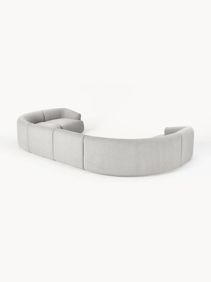 Modulares Bouclé-XL-Sofa Sofia